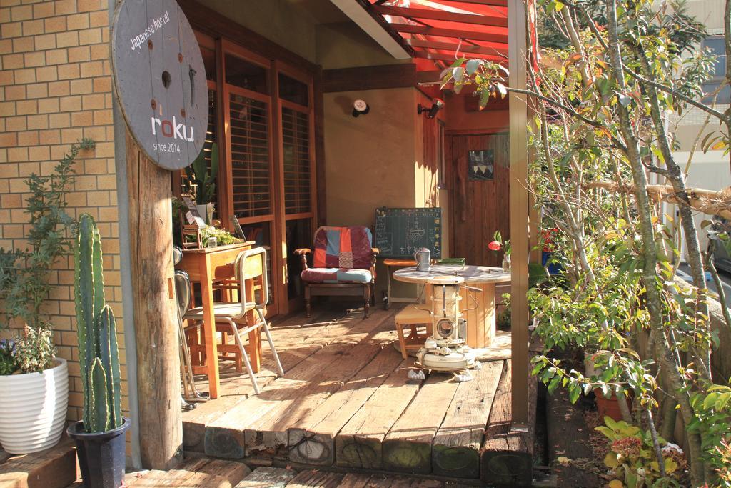 Roku Hostel Hiroshima Exterior foto
